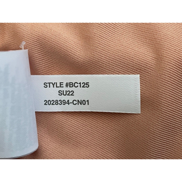 J. Crew NWT Curved-Waist Cheeky Bikini Bottom High Cut Tea Rose Pink Size Large - Picture 13 of 13